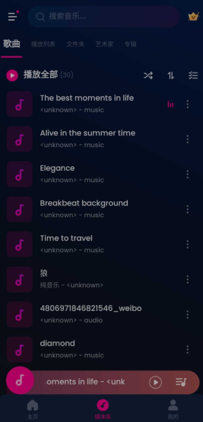 music playerpro播放器手机版截图3