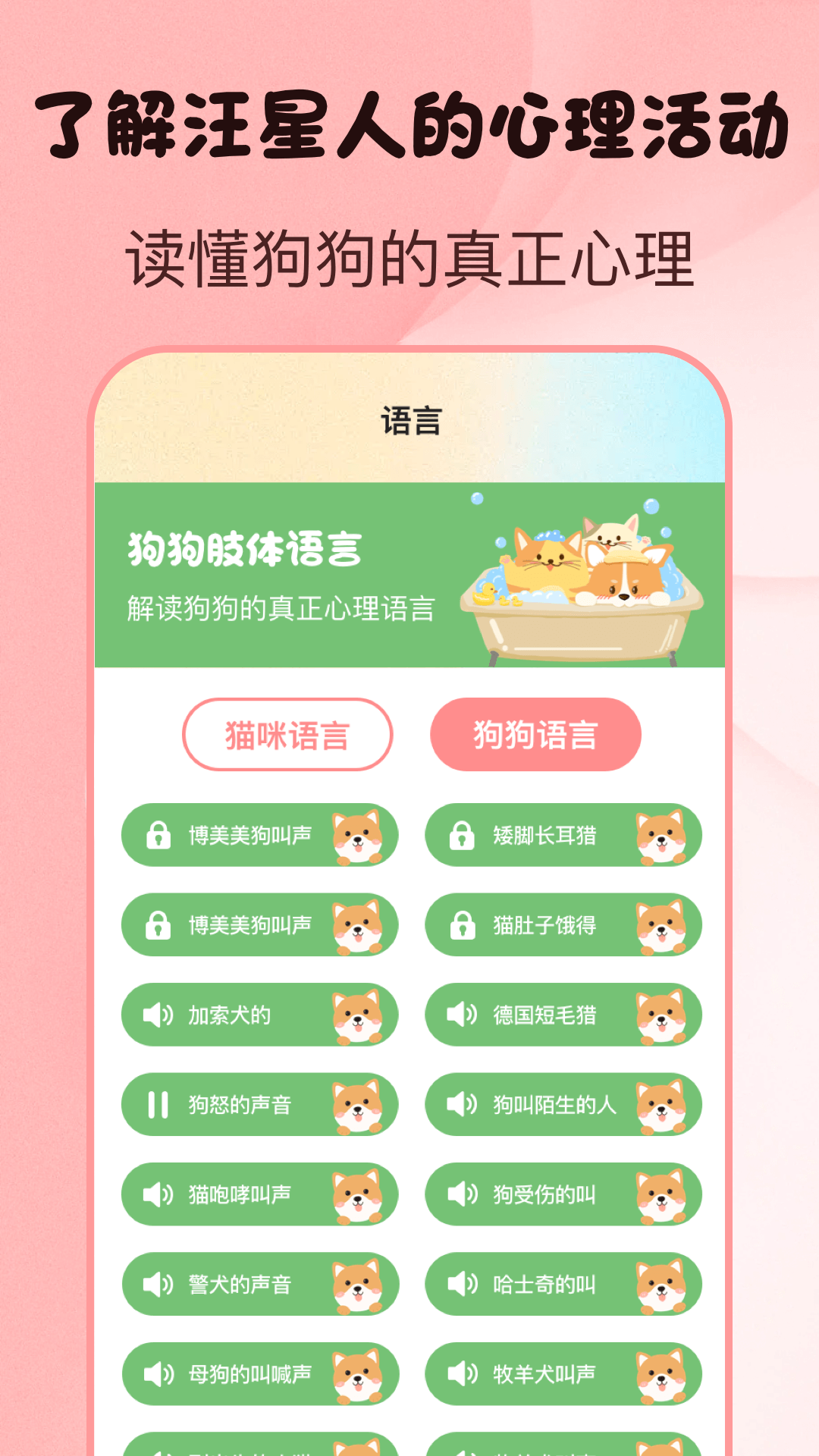 猫言狗语翻译器截图2