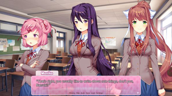 doki doki literary club截图2