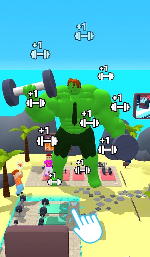 Roblock Gym Clicker: Tap Hero截图2