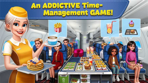 飞机大厨无限金币钻石破解版最新2023(Airplane Chefs)截图1