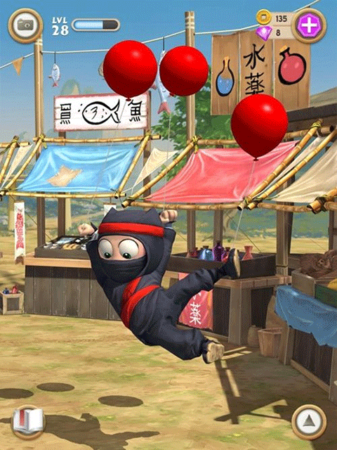 笨拙的忍者中文版(Clumsy Ninja)截图2