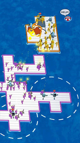 木筏战争游戏(War of Rafts)截图3
