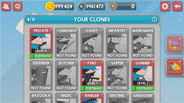 克隆军团最新版本(Clone Armies)截图4