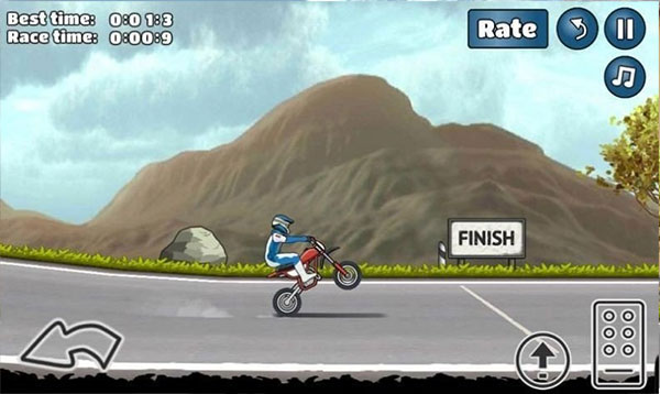 开摩托去泡妞手游(wheelie challenge)截图2