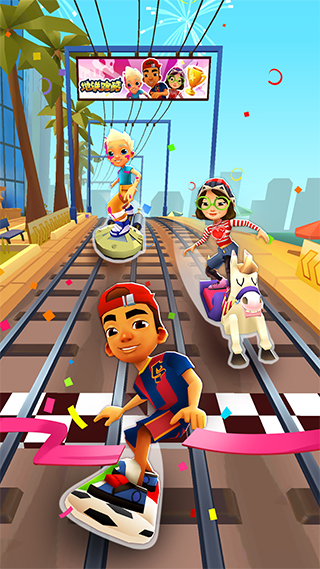 subway surfers国际版(地铁跑酷)截图5
