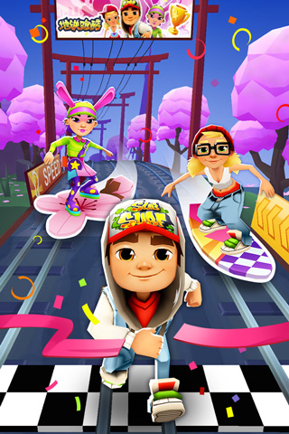 地铁跑酷无敌版无限钻石无限金币2023(Subway Surf)截图5