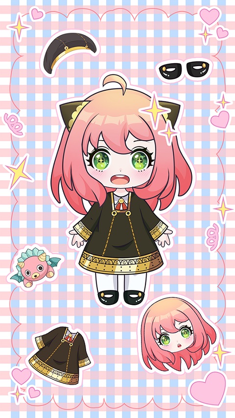 赤壁娃娃：动漫装扮(Chibi Doll: Anime Dress Up)截图1