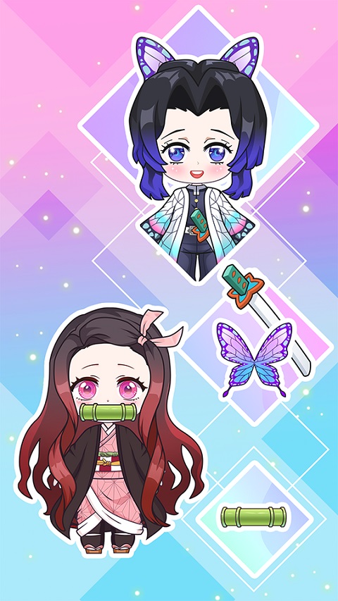 赤壁娃娃：动漫装扮(Chibi Doll: Anime Dress Up)截图2