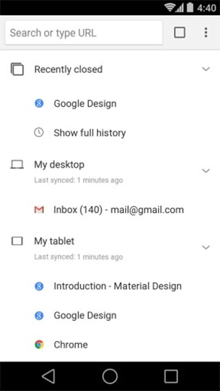 chrome浏览器安卓版截图4