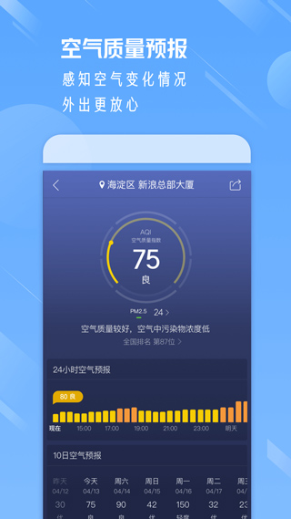天气实景功能