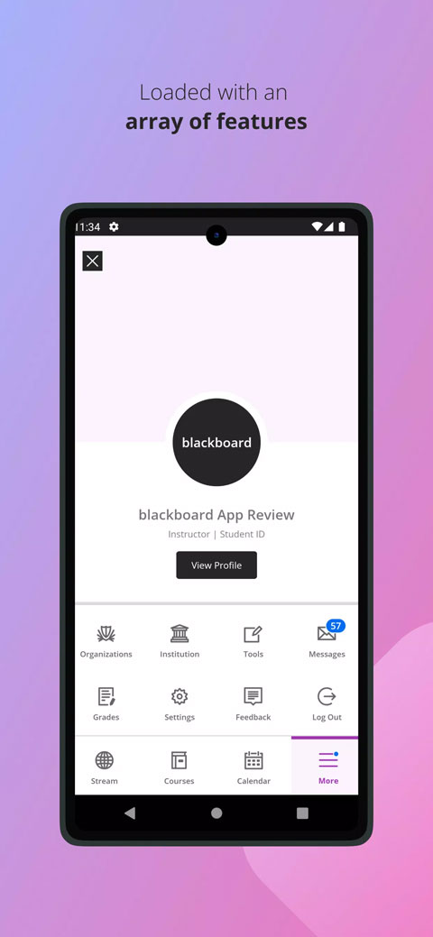 blackboard教学平台截图5