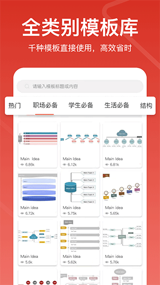 Mind思维导图app(更名寻简思维导图)截图1