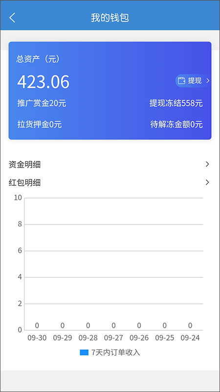 今日速运司机端app截图4