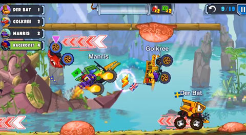 疯狂车吃车4破解版内购版(Car Eats Car Multiplayer)截图3