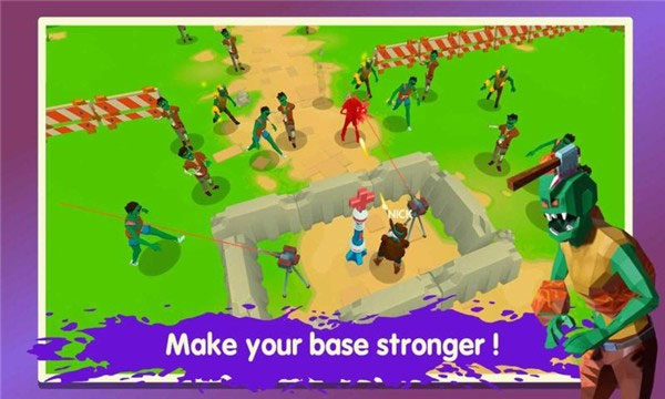 双人僵尸生存最新版(Two Guys And Zombies 3D)截图2