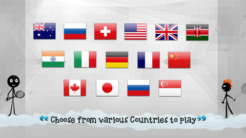 火柴人羽毛球游戏截图3