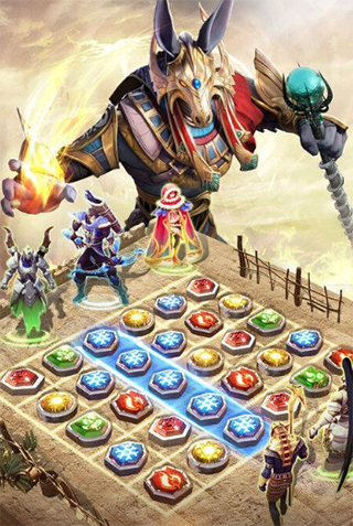 形象选择界面示意图