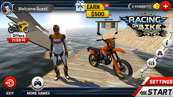 极速摩托最新版(Racing On Bike)截图2