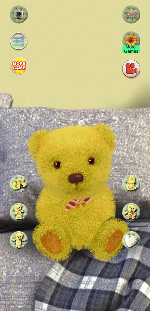 会说话的毛绒熊游戏截图1