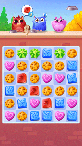 饼干猫消除中文版(Cookie Cats)截图1
