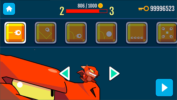 龙之轰炸破解版无限钥匙全部技能版截图3