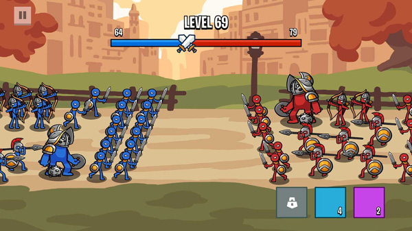 坚持战争2军团之战正版(Stick Battle)截图2