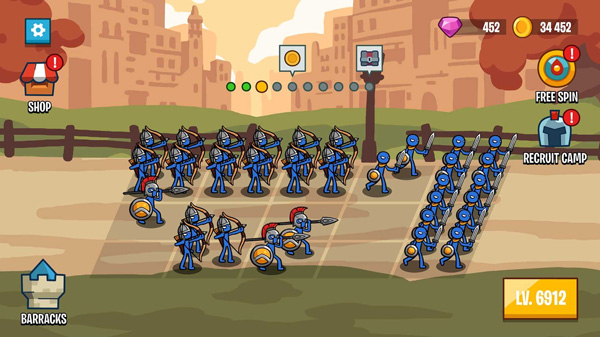 坚持战争2军团之战正版(Stick Battle)截图3