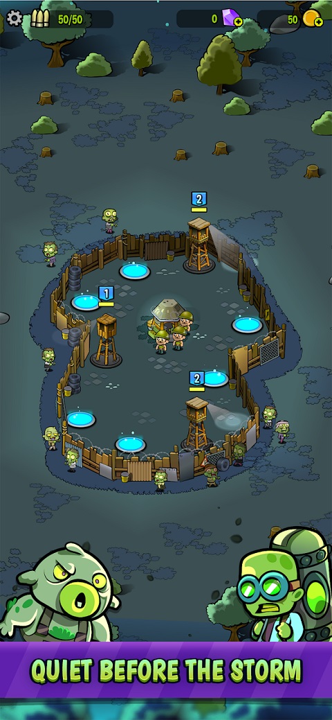 Zombie Towers中文版截图4