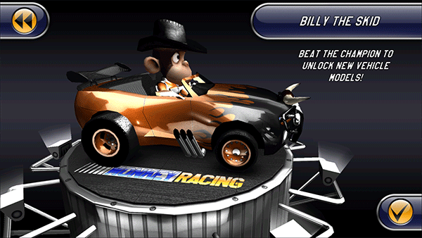 猴子卡丁车手机版(Monkey Racing)截图4