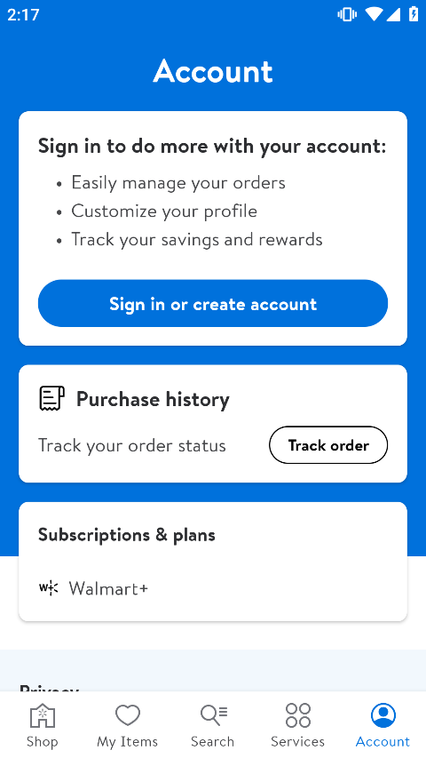 沃尔玛超市网上购物app(Walmart)截图5