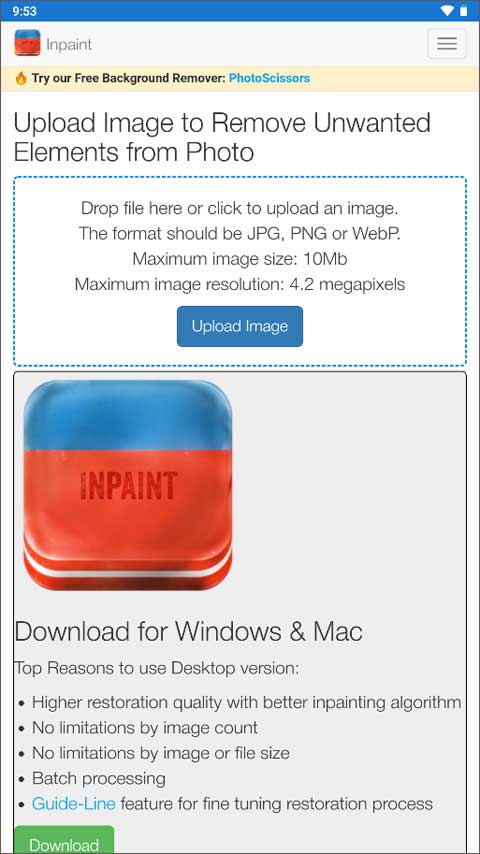 inpaint安卓手机版截图1