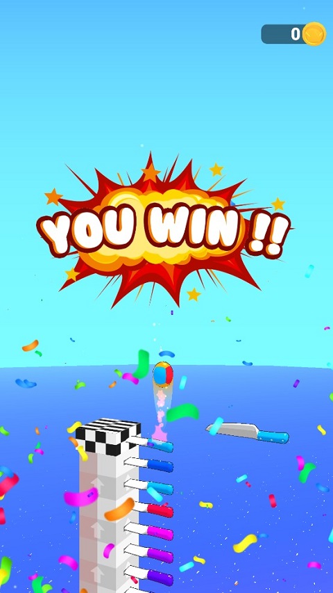 跳跃小球游戏(Ball Up Knife Racing)截图4