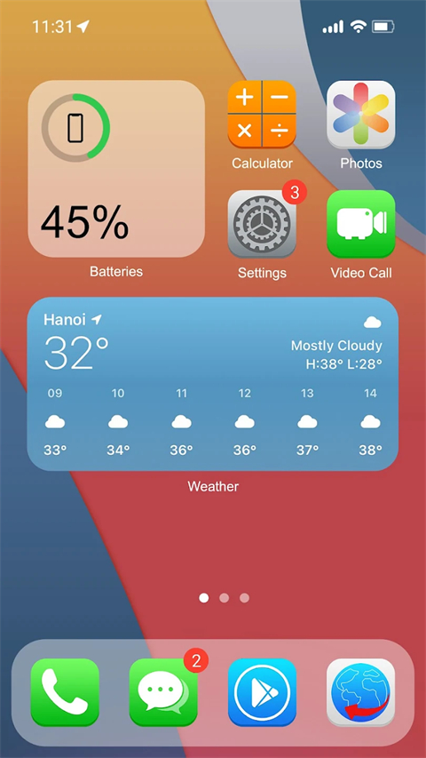 iphone launcher桌面app截图3