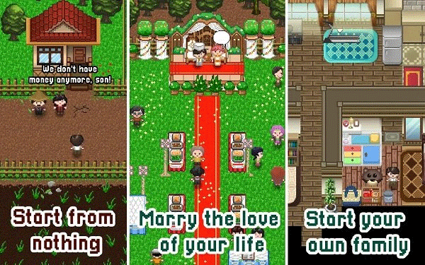 爱情和生活模拟RPG手机版截图3