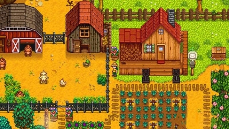 星露谷物语枫姨美化版免谷歌(Stardew Valley)截图1