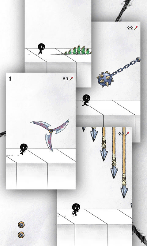 铁胆火柴人游戏(Stickman Run)截图3