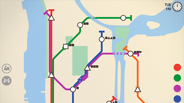 迷你地铁最新版2025(Mini Metro)截图4