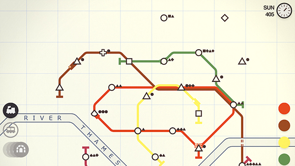 迷你地铁最新版2025(Mini Metro)截图5