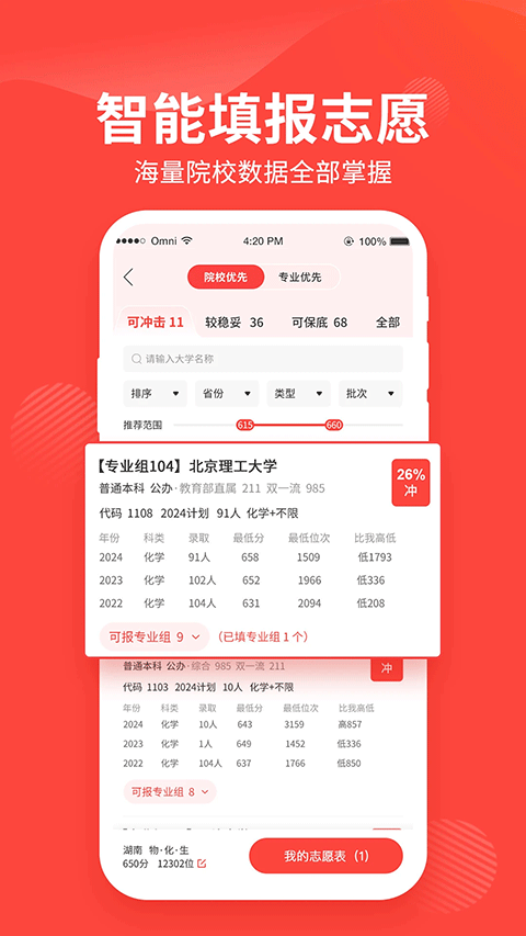 阳光高考网2025最新版截图3