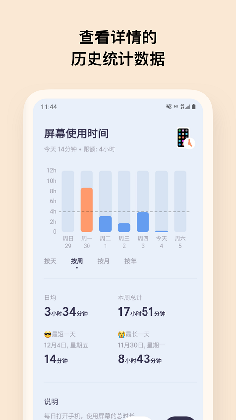 OffScreen自律番茄钟app截图4