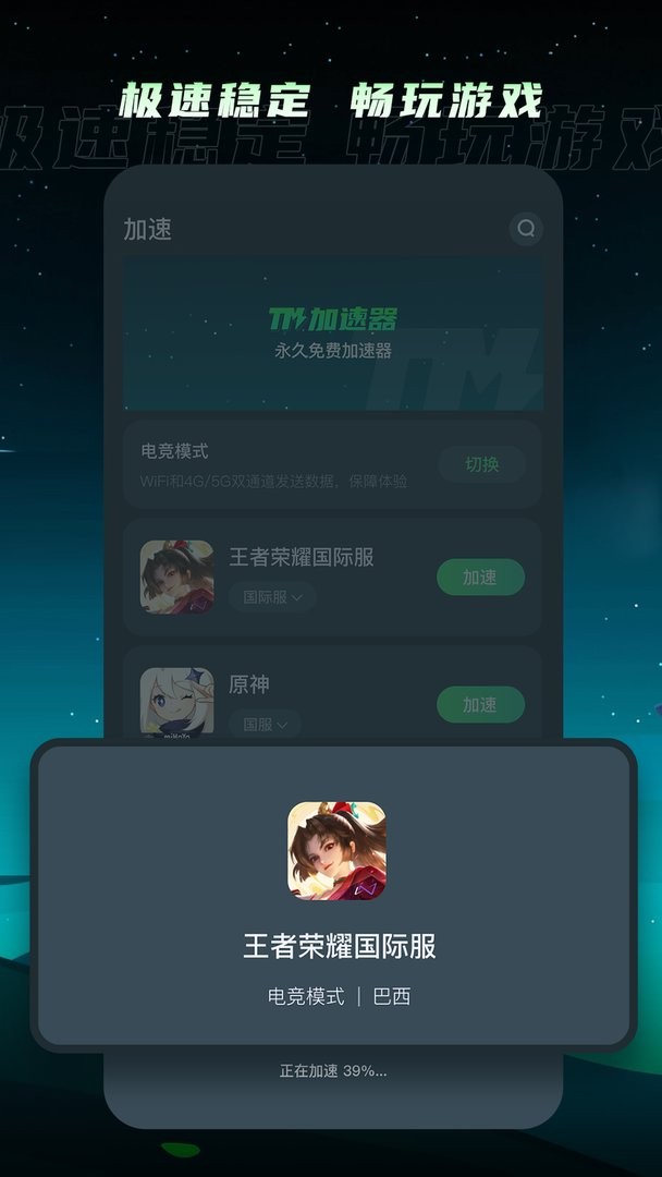 TM加速器官方正版截图1