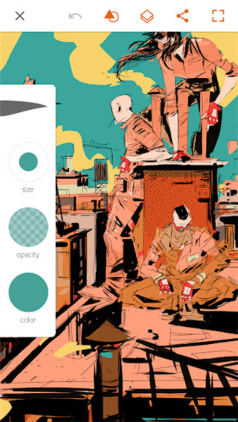 Adobe Illustrator Draw安卓版（Adobe Draw）截图3