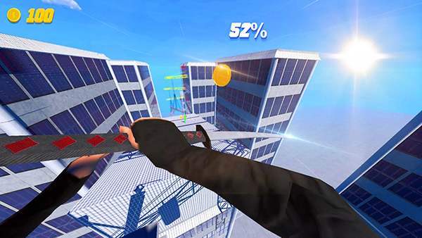 屋顶忍者跑官方版(Rooftop Run Ninja)截图2