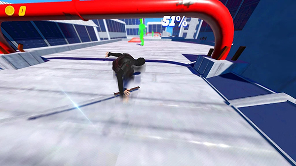 屋顶忍者跑官方版(Rooftop Run Ninja)截图4
