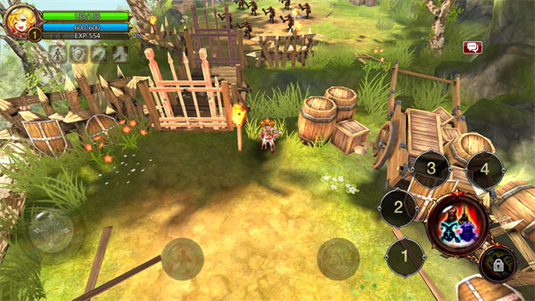 疾风之刃Kritika手游最新版截图1