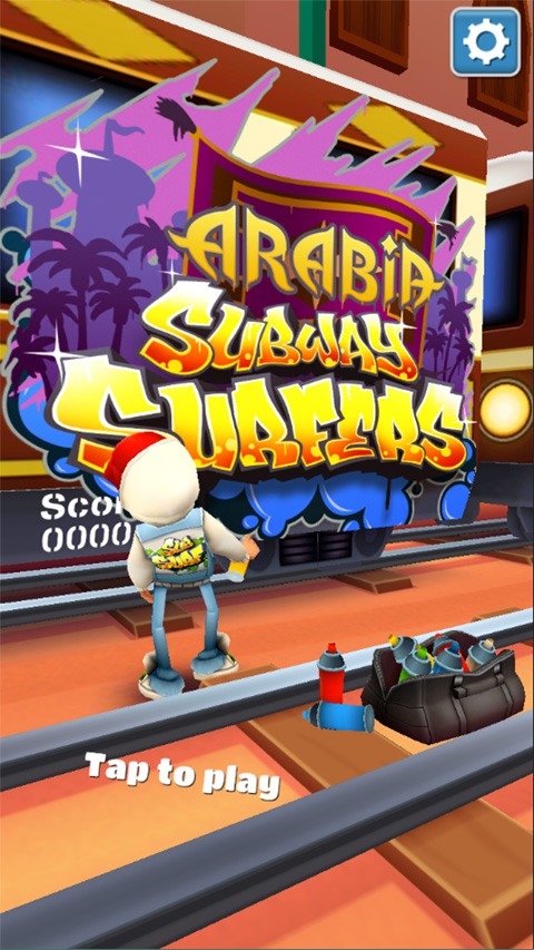 地铁跑酷国际服阿拉伯版本截图1