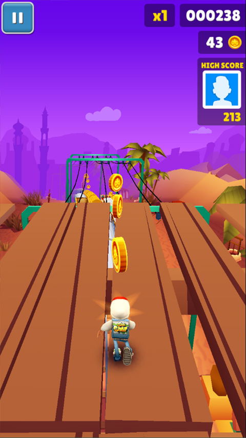 地铁跑酷国际服阿拉伯版本截图2