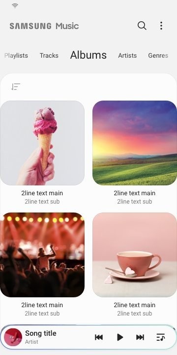 三星音乐播放器app(Samsung Music)截图2