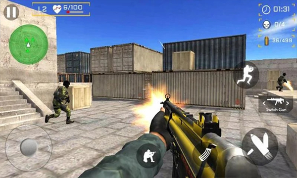 枪手手机版(Gunner FPS Shooter)截图1
